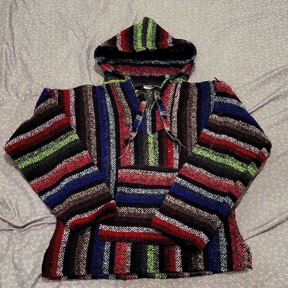 Mexican Poncho Hoodie